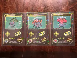 Game Boy Color Pokemon HOLO CARDS * ODDISH, GLOOM, VILEPLUME - Image 1