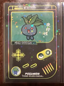 Game Boy Color Pokemon HOLO CARDS * ODDISH, GLOOM, VILEPLUME - Image 2