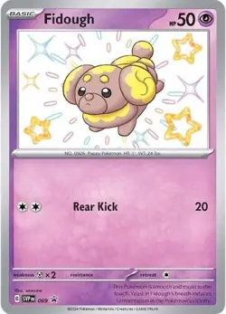 Fidough - 069 - SV: Scarlet & Violet Promo Cards - Pokemon TCG - LP - Shiny Holo - Image 1
