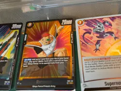 Dragon Ball Z Vintage Lot of 30 Cards 4 Holo Lot #1 - Image 5