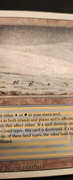 MTG TUNDRA Revised HP Magic The Gathering - Image 2