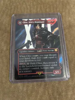 Clive, Ifrit's Dominant (Borderless) (Surge Foil) (0530) Final Fantasy Foil - Image 1
