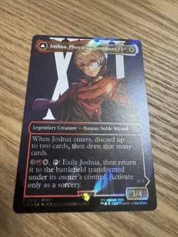 Joshua, Phoenix's Dominant (Borderless) (Surge Foil) Final Fantasy Foil - Image 1