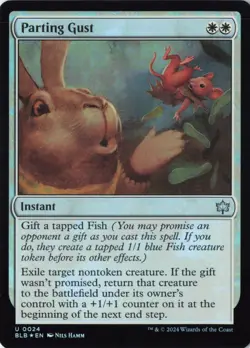 Parting Gust Bloomburrow Foil NM 24 BLB MTG - Image 1