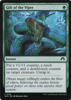 Gift of the Viper Modern Horizons 3 Normal NM 156 - Image 1