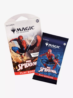Lot of 43 Magic The Gathering Marvel Spider-Man Sleeved Booster Pack Blisters - Image 1