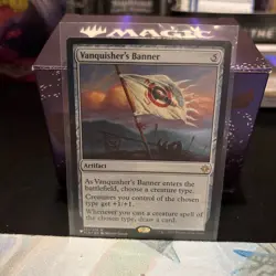 MTG x1 Vanquisher's Banner Ixalan Regular NM - Image 1