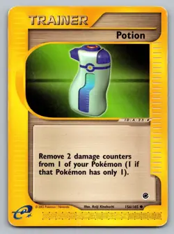 Pokemon TCG Expedition Base Set Potion #156 - Image 1
