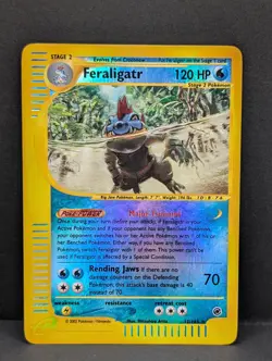 Feraligatr 012/165 Expedition Base Set Reverse Holo Ultra Rare Pokemon TCG LP+ - Image 1