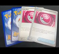 4x Love Ball 156/167 [Playset] - Twilight Masquerade - Pokemon TCG x4 - Image 1