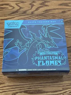 ??Sealed Pokemon Center Mega Evolution Phantasmal Flames ETB Elite Trainer Box - Image 1