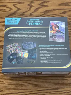 ??Sealed Pokemon Center Mega Evolution Phantasmal Flames ETB Elite Trainer Box - Image 2