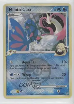 Crosshatch Holo - Milotic C Promos Pokemon Platinum Supreme Victors #35 2009 - Image 1