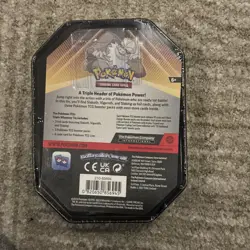 Pokemon Triple Whammy Collector Tin Slaking - Factory Sealed - Image 2