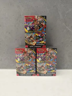 Pokemon TCG: Mega Evolution Booster Bundle x 3 BRAND NEW SEALED EXPRESS POST - Image 1