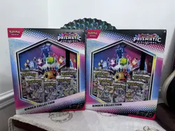 Pokemon TCG Prismatic Evolutions Binder Collection Lot of 2! SEALED! - Image 1