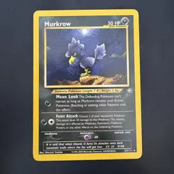 Pokemon Vintage Rare Murkrow Neo Genesis 24/111 WotC NM - Image 1