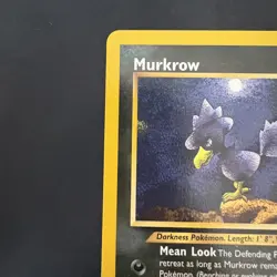 Pokemon Vintage Rare Murkrow Neo Genesis 24/111 WotC NM - Image 2