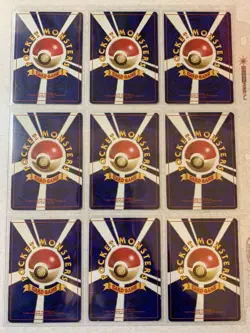 Pokemon TCG Japanese Vintage Binder Collection Team Rocket, Neo, Fossil, Jungle! - Image 2