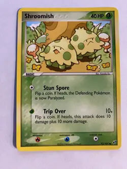 Shroomish 72/107 Pokemon EX Deoxys Unlimited Non-Holo NM/MINT 2005 box-3 - Image 1