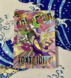 Pokemon Eif Elf Origin Collection Box Toxtricity SP 37/58 RARE hit - Image 1