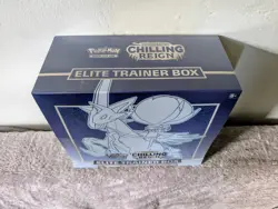Pokemon TCG Chilling Reign Blue ETB Elite Trainer Box Ice Rider Calyrex Sealed✅ - Image 4