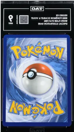TAG 9 Pokemon TCG Keldeo EX #167 White Flare Illustration Rare - Image 2