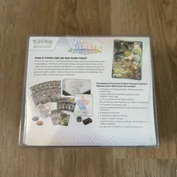 Pokemon Prismatic Evolutions POKEMON CENTER Exclusive Elite Trainer Box ETB NEW - Image 2