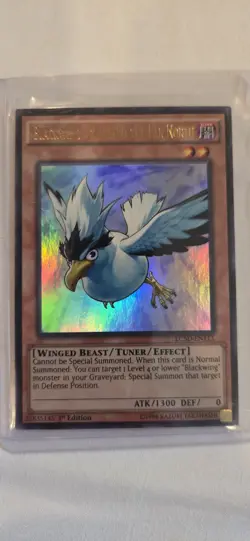 Yu-Gi-Oh Blackwing Blizzard the Far North Ultra Rare 1st Edition LC5D-EN113 - Image 1