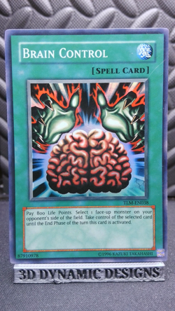 | Yugioh Brain Control TLM-EN038 Super Rare The Lost Millennium NM-/VLP ?? | - Image 1