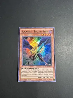Yugioh! LP Blackwing - Bora the Spear - LC5D-EN111 - Ultra Rare - 1st Edition Li - Image 1