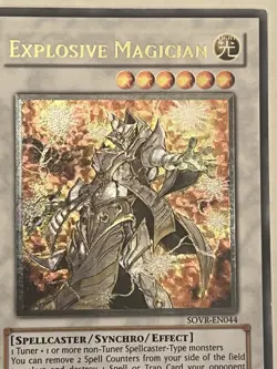 Yugioh Explosive Magician Ultimate Rare SOVR-EN044 NM Yu-Gi-Oh! - Image 2