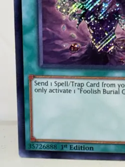 Foolish Burial Goods - 1st Edition - Secret Rare - MP17-EN218 NM Yugioh TCG - Image 5