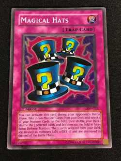 Yugioh Magical Hats PSV-033 1st SUPER (LP) - Image 1