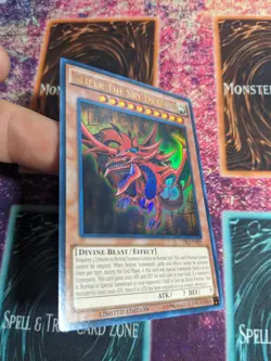 Yu-Gi-Oh! Slifer the Sky Dragon LDK2-ENS01 Limited Ultra Rare NM - Image 2