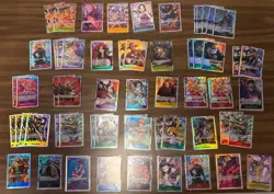 One Piece Card CCG: SR Lot Of 56 Cards All NM - Image 1