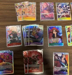 One Piece Card CCG: SR Lot Of 56 Cards All NM - Image 3