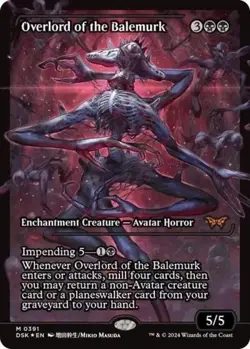 MTG English Overlord of the Balemurk (Showcase) NM Foil - Image 1