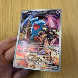 Team Rocket's Wobuffet SVP 203 Destined Rivals ETB Black Star Promo Pokemon Card - Image 4