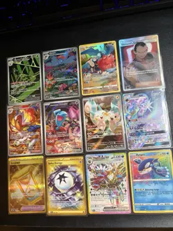 Massive 24 Card Pokemon Lot | IR, Gold, Vmax, and more! - Image 1