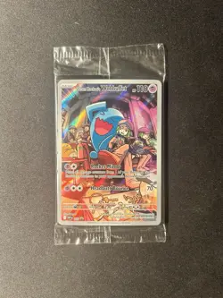 Team Rocket's Wobbuffet 203 Sv: Scarlet & Violet Promo Cards Holo SEALED: NM - Image 1