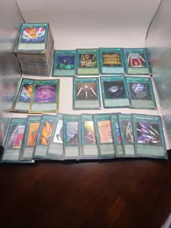 Yu-Gi-Oh TCG Bulk Lot Many Cards All Trap/Magic Modern Vintage Non-Holo and Holo - Image 1