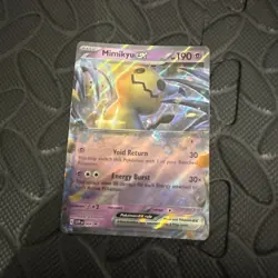 Mimikyu EX SVP004 Black Star Promo Scarlet & Violet Holo Pokemon Card - Image 1