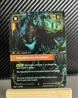 Riftbound Deadbloom Predator NM Foil Origins - Image 1