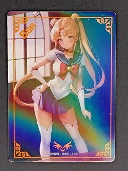 Usagi Tsukino Sailor Moon Goddess Story Waifu Anime Card SSR - Image 1