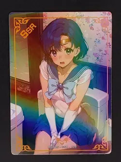 Ami Mizuno Sailor Mercury Sailor Moon Goddess Story Waifu Anime Card SSR - Image 1