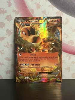 Pokemon Tcg Charizard EX XY29, XY - Promo Holo Rare Card 2014 Nintendo LP - Image 1