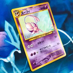 Espeon - Holo Rare Neo Discovery Japanese - Pokemon Card - MP - Image 4