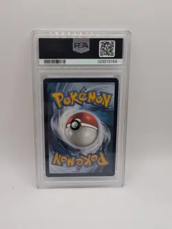 Pokemon TCG Groudon Illustration Rare Paradox Rift Holo Card 199/182 PSA NM-MT 8 - Image 2