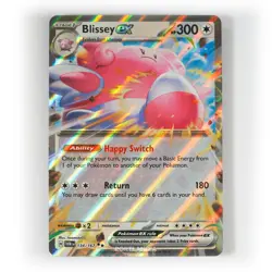 Pokemon - Blissey ex - 134/167 - SV Twilight Masquerade - Half Art Card - Image 1